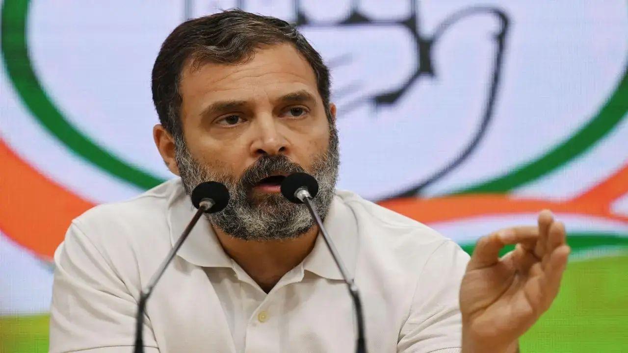 'Gimmick, not leadership': Rahul Gandhi targets PM Modi over Italy trip Rahul Gandhi. File Pic